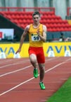 Matthew Greenhow (Northumberland) Junior Boys 100 metres, 2011 Aviva English Schools' 81st Track and Field Championships, Gateshead International Stadium